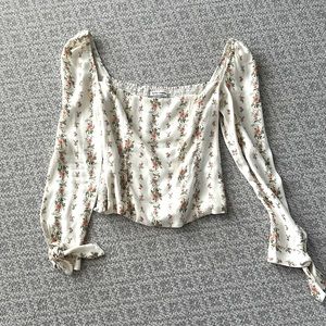 Reformation floral top